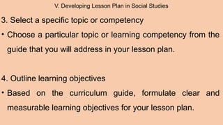 Developing lesson plan gejegkavbw gagsgf | PPTX