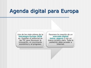 Agenda digital para Europa
