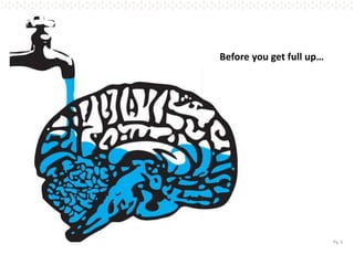 Pg. 9
Before you get full up…
 