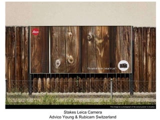 Stakes Leica Camera Advico Young & Rubicam Switzerland 