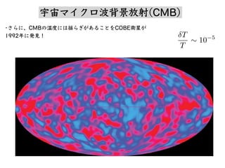 T
T
? 10 5
?ˡCMB¶Ȥˤϓe餮뤳ȤCOBElǤ
1992˰k?
ޥ(CMB)
 