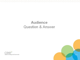 Pg. 47
Audience
Question & Answer
 