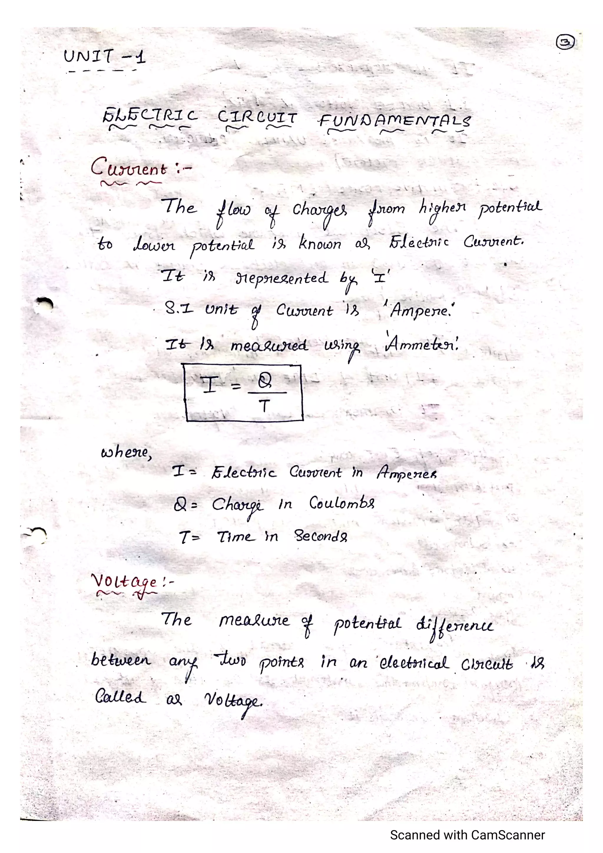 CEEE_Unit 1_K C KARTHIK