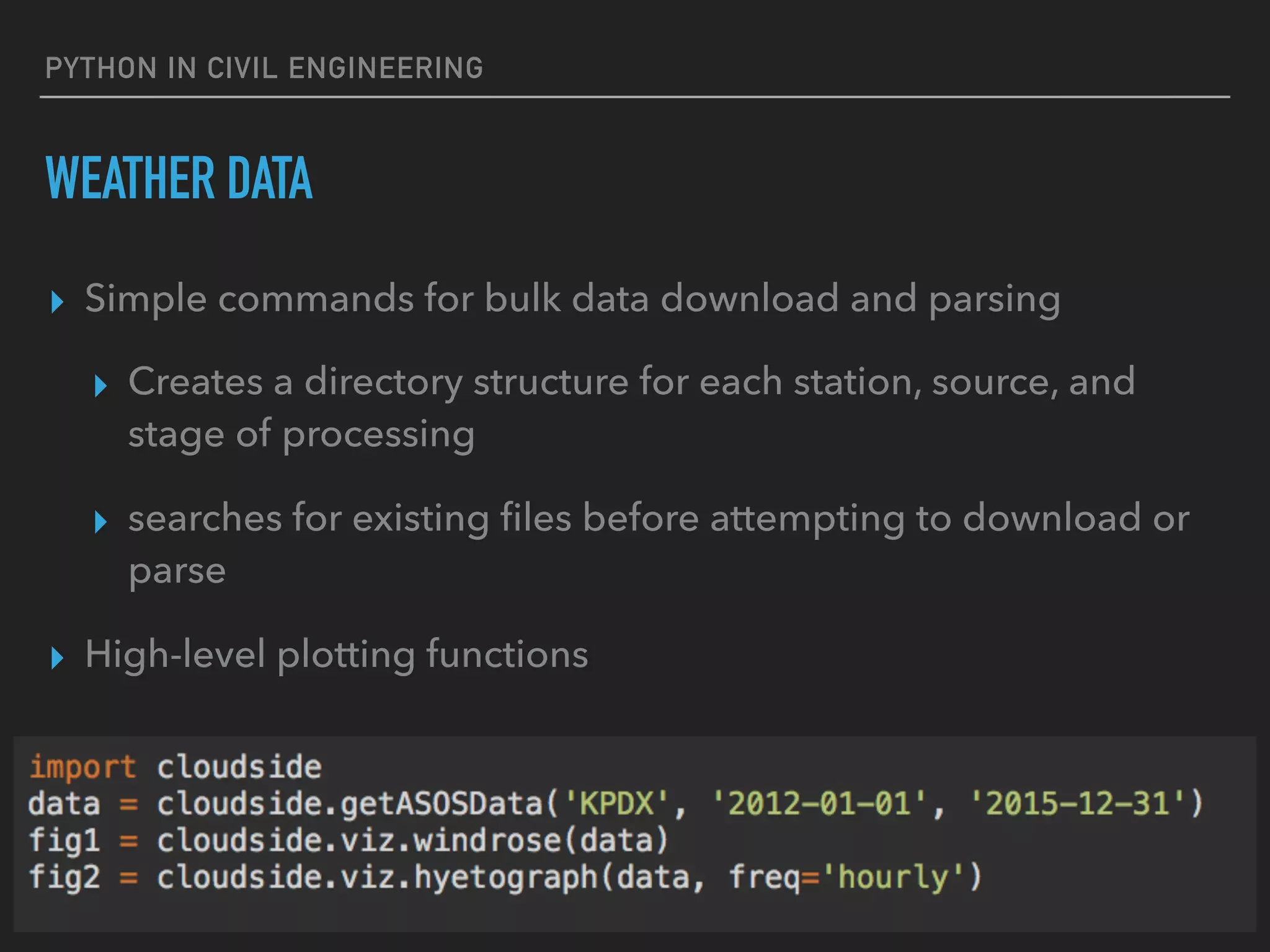 Python in Civil/Environmental Engineering | PDF | Databases | Computer ...