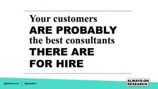 @tomderuyck   @anoukw1
 