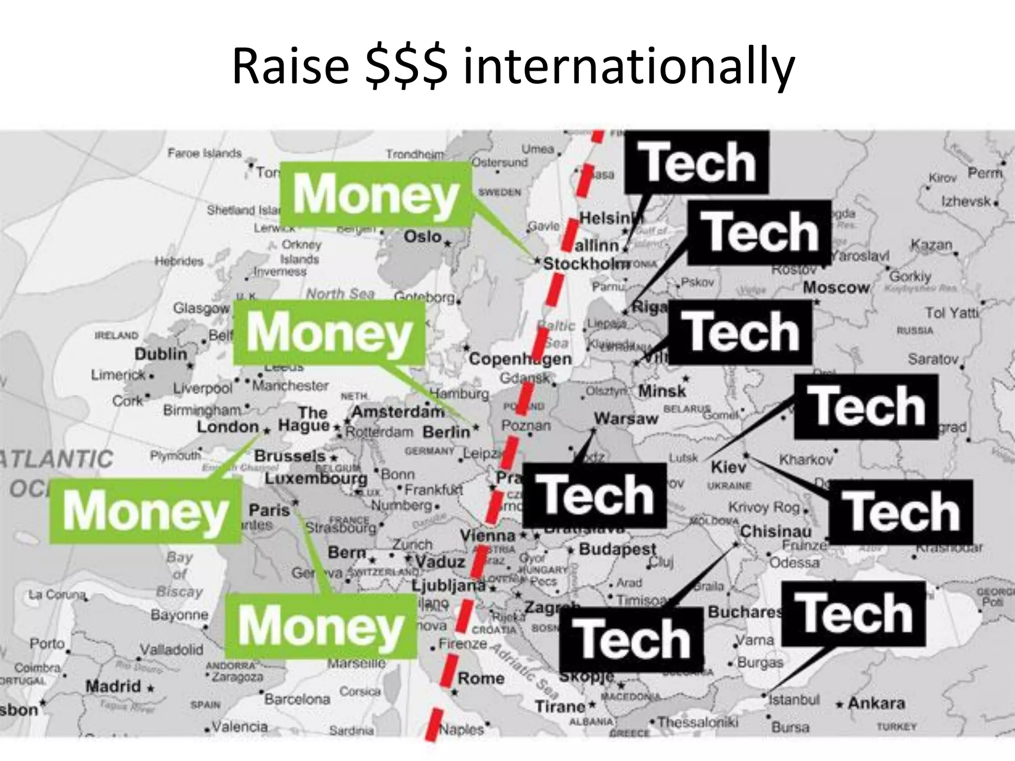 Raise $$$ internationally
