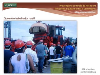 Prevenção e controle de riscos em Máquinas, Equipamentos e InstalaçõesMódulo MÁQUINAS AGRÍCOLASQuem é o trabalhador rural? A necessidade do ser humano pelo meio rural: A visão MalthusianaThomas Robert Malthus (1766-1834)