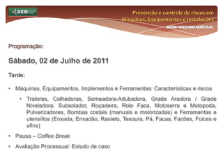 Mestre – Área de Concentração de Genética Quantitativa e Melhoramento Vegetal – PGM/UEM, 2010 Exercício Profissional:Rede de Dinamização das Feiras da Agricultura Familiar – REDIfeira, 2006 – Atual