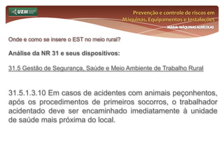 Prevenção e controle de riscos em Máquinas, Equipamentos e InstalaçõesMódulo MÁQUINAS AGRÍCOLASQuem é o trabalhador rural?