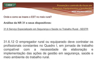 Estar preparado fisicamente e psicologicamente para o pior (por exemplo, Ações de Suporte Básico de Vida)