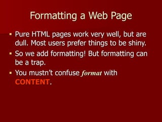 Page Formatting Assignment Html Assignment.pdf HTML_Training_101 | PDF