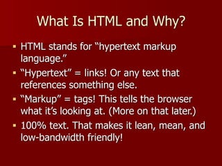 HTML_Training_101 | PDF