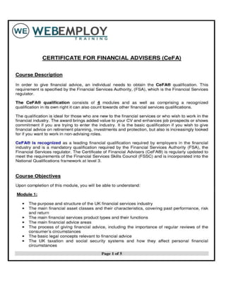WebEmploy - Cefa Fact Sheet