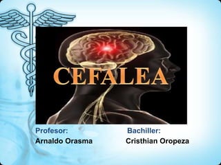 Profesor: Bachiller:
Arnaldo Orasma Cristhian Oropeza
 