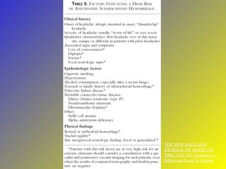 THE NEW ENGLAND JOURNAL OF MEDICINE 2000, VOL:342, Jonatham A. Edlow and Louis R. Caplan 