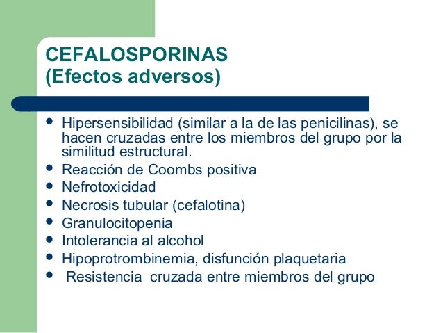Ceftriaxona efectos secundarios Ceftriaxona efectos secundarios