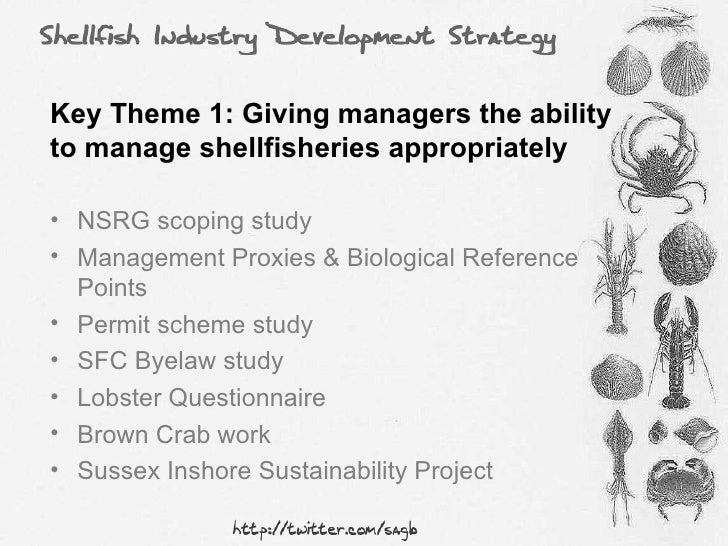 Shellfish in the English Aquaculture strategy