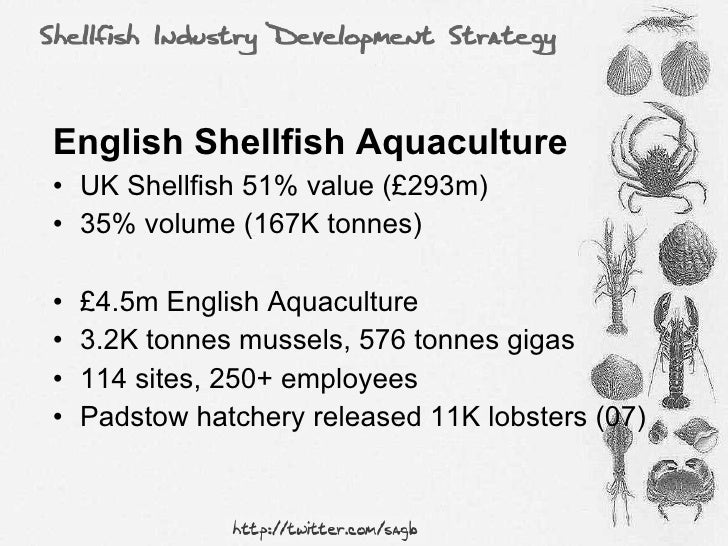 Shellfish in the English Aquaculture strategy