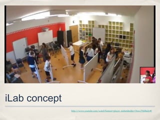 iLab concept
               http://www.youtube.com/watch?feature=player_embedded&v=3nwc7N6BaQc#!
 