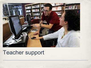 photo by Eric Schlegal




Teacher support
 