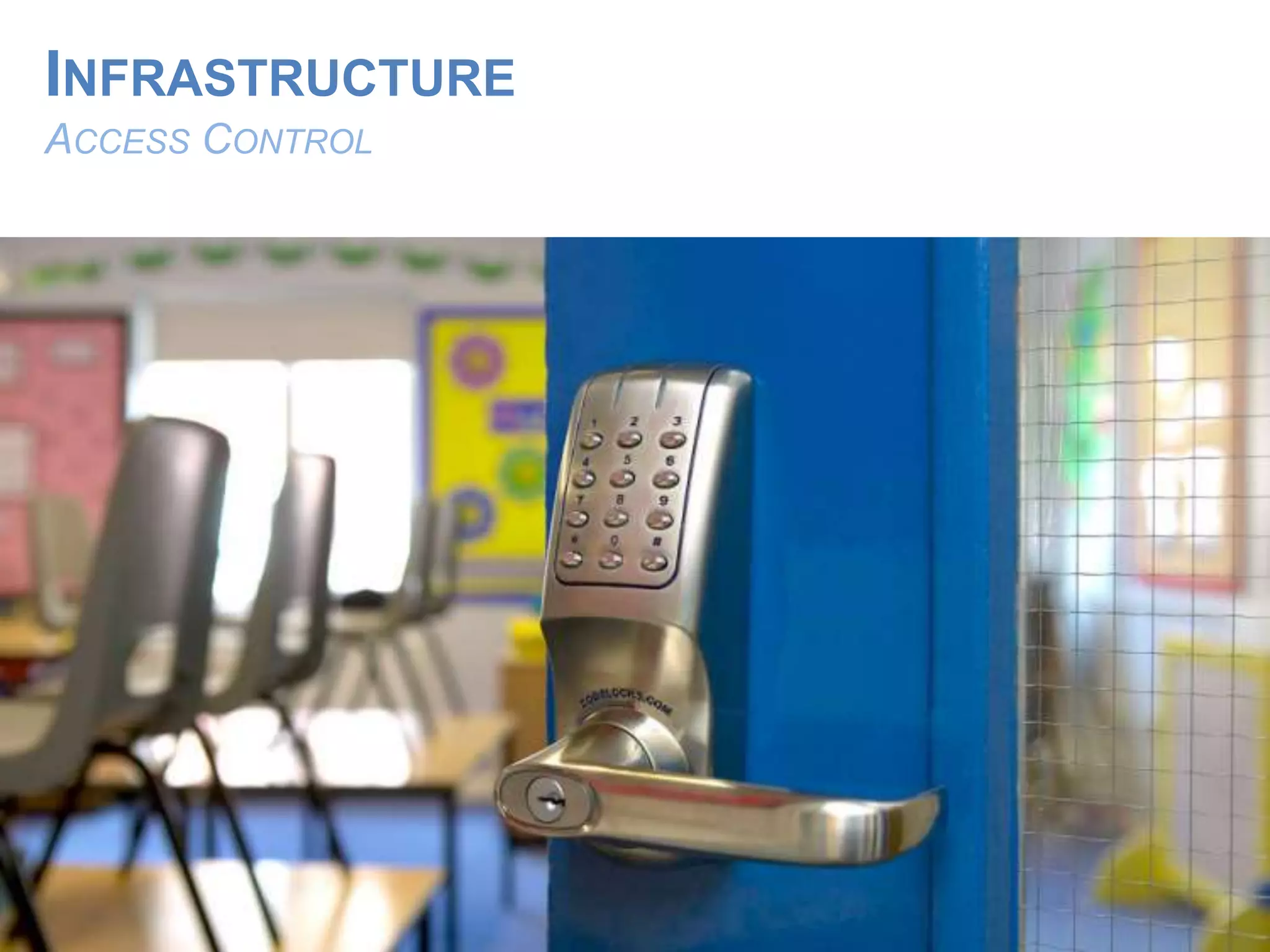 INFRASTRUCTURE
ACCESS CONTROL
 