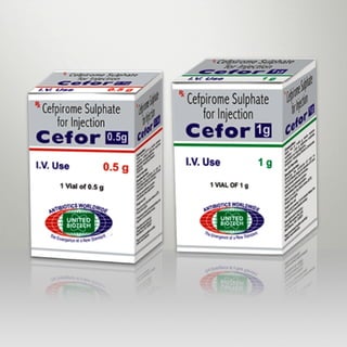Cefpirome sulphate-for-injection