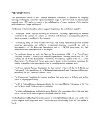 CEFR | PDF