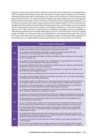 Language Understanding Scale Common European Framework of Reference for Languages: Learning ...