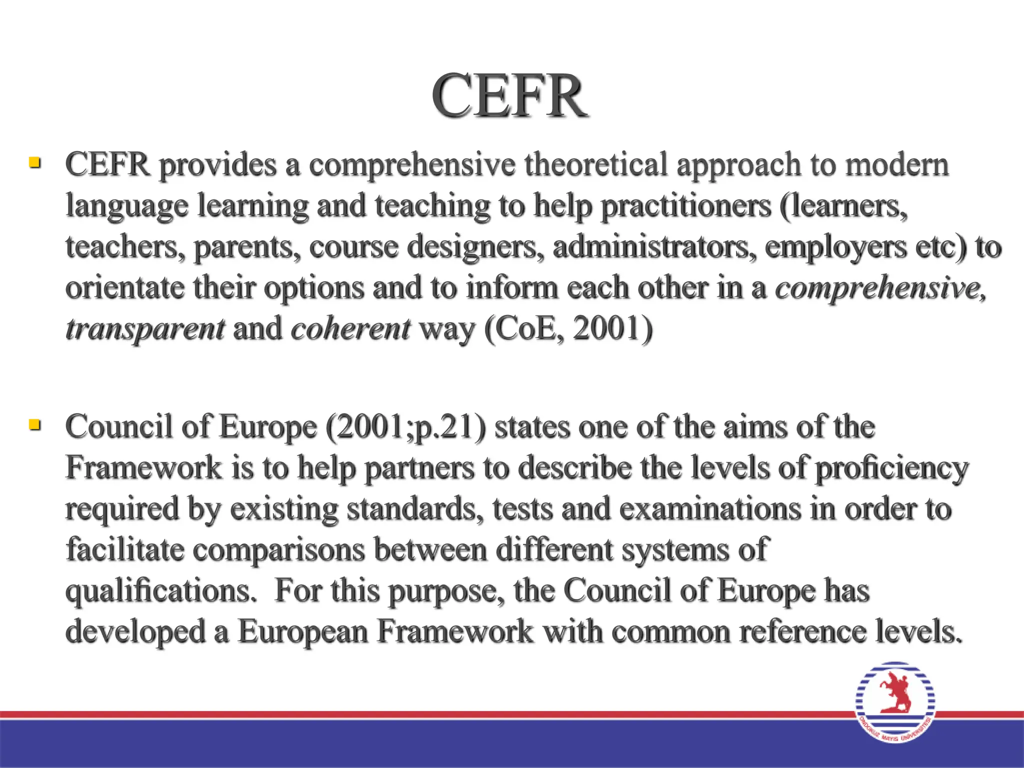 !!cefr presentation-new.ppt | Education