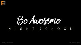 #CEFutureLeaders @CreativeEquals
 