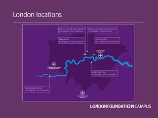London locations
 