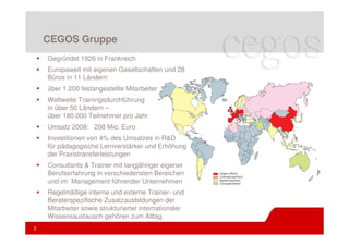 Cegos Presentation Deutsch  2009 03 Linked In