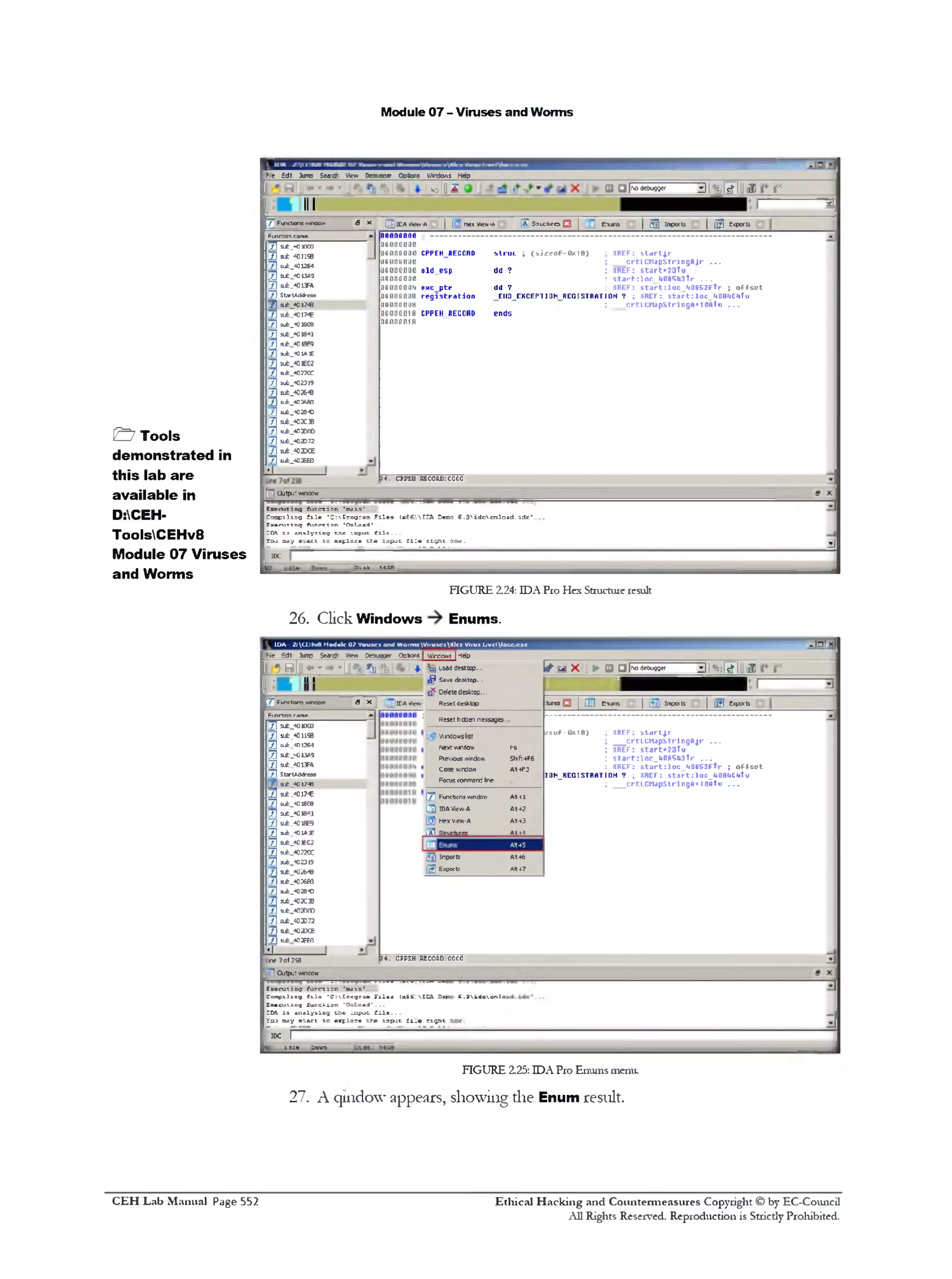 Ceh v8 labs module 07 viruses and worms | PDF