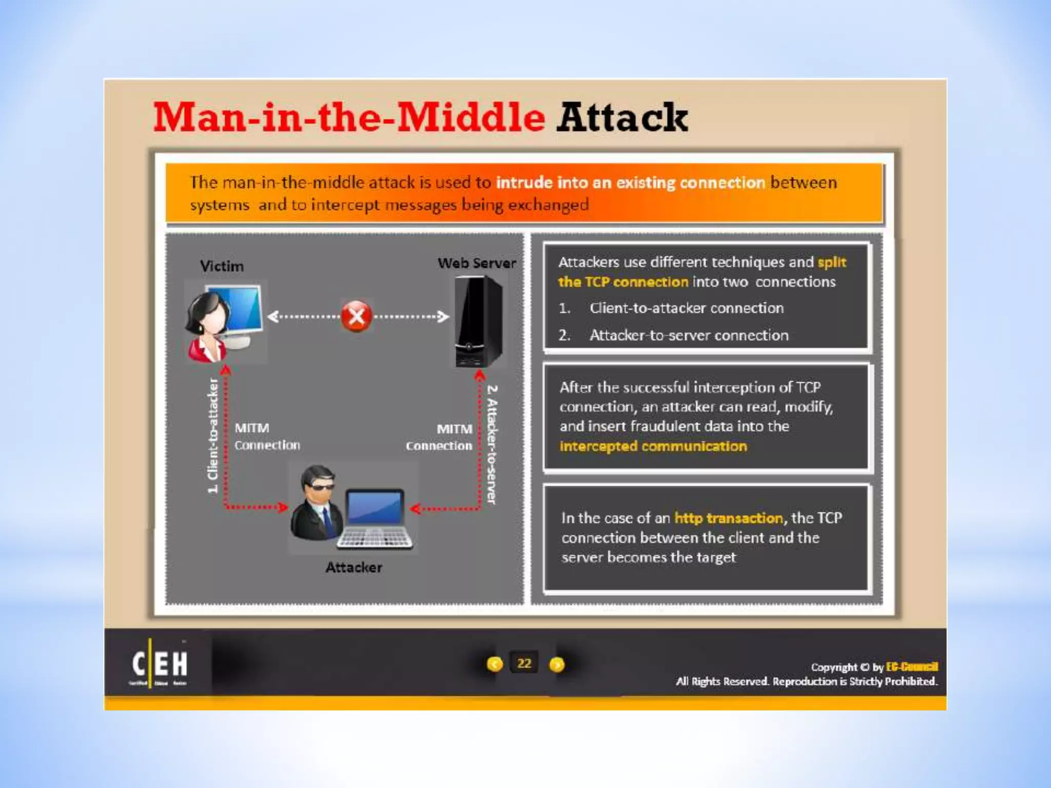 CEH - Module 11 : Session Hijacking