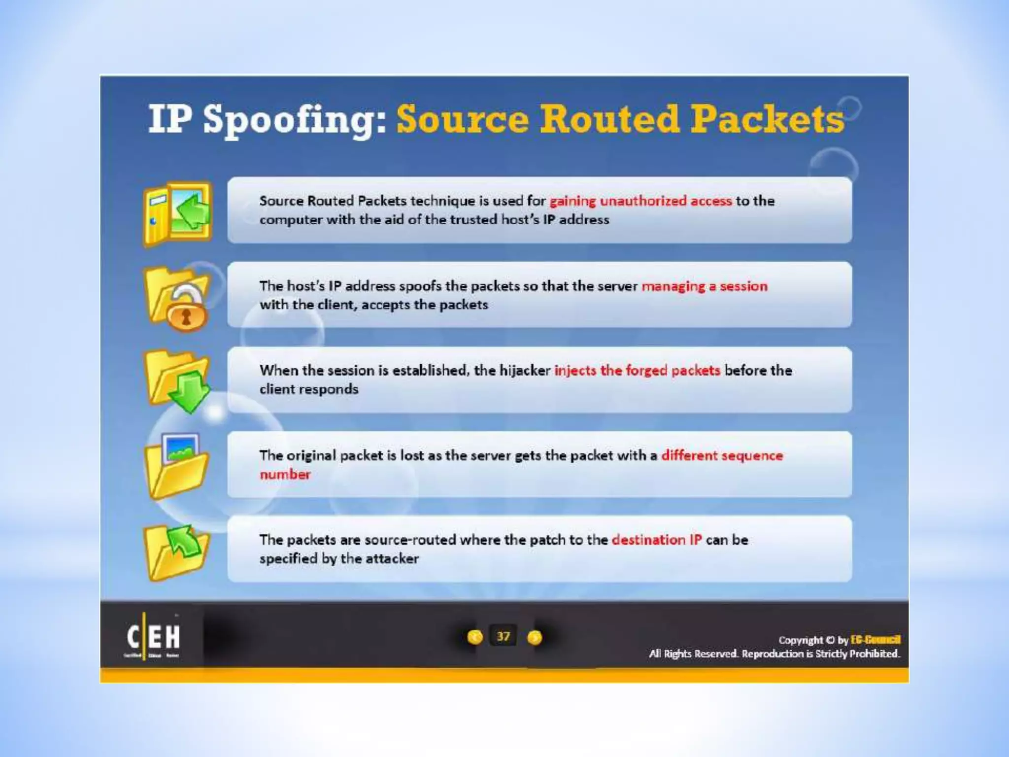 CEH - Module 11 : Session Hijacking