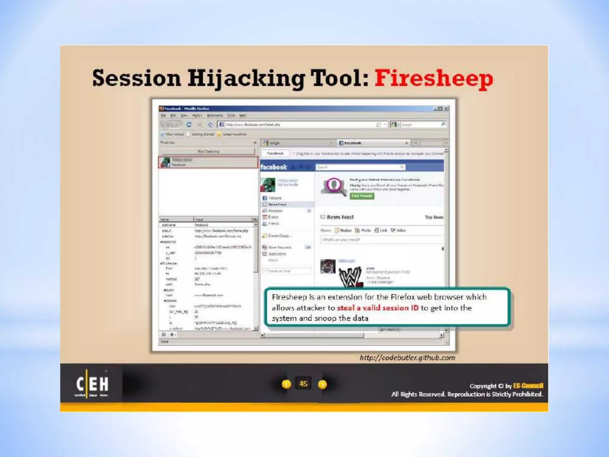 CEH - Module 11 : Session Hijacking