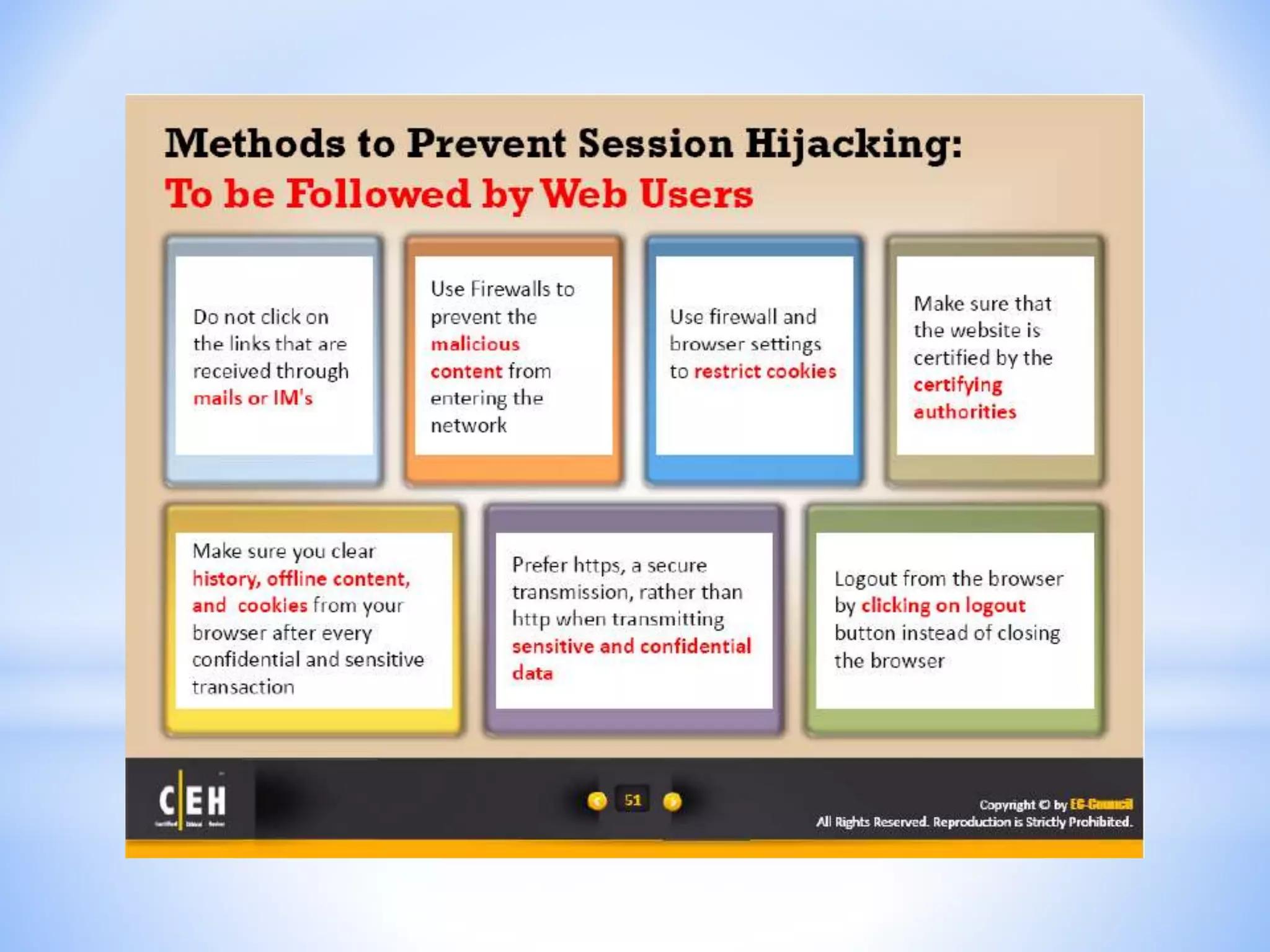 CEH - Module 11 : Session Hijacking