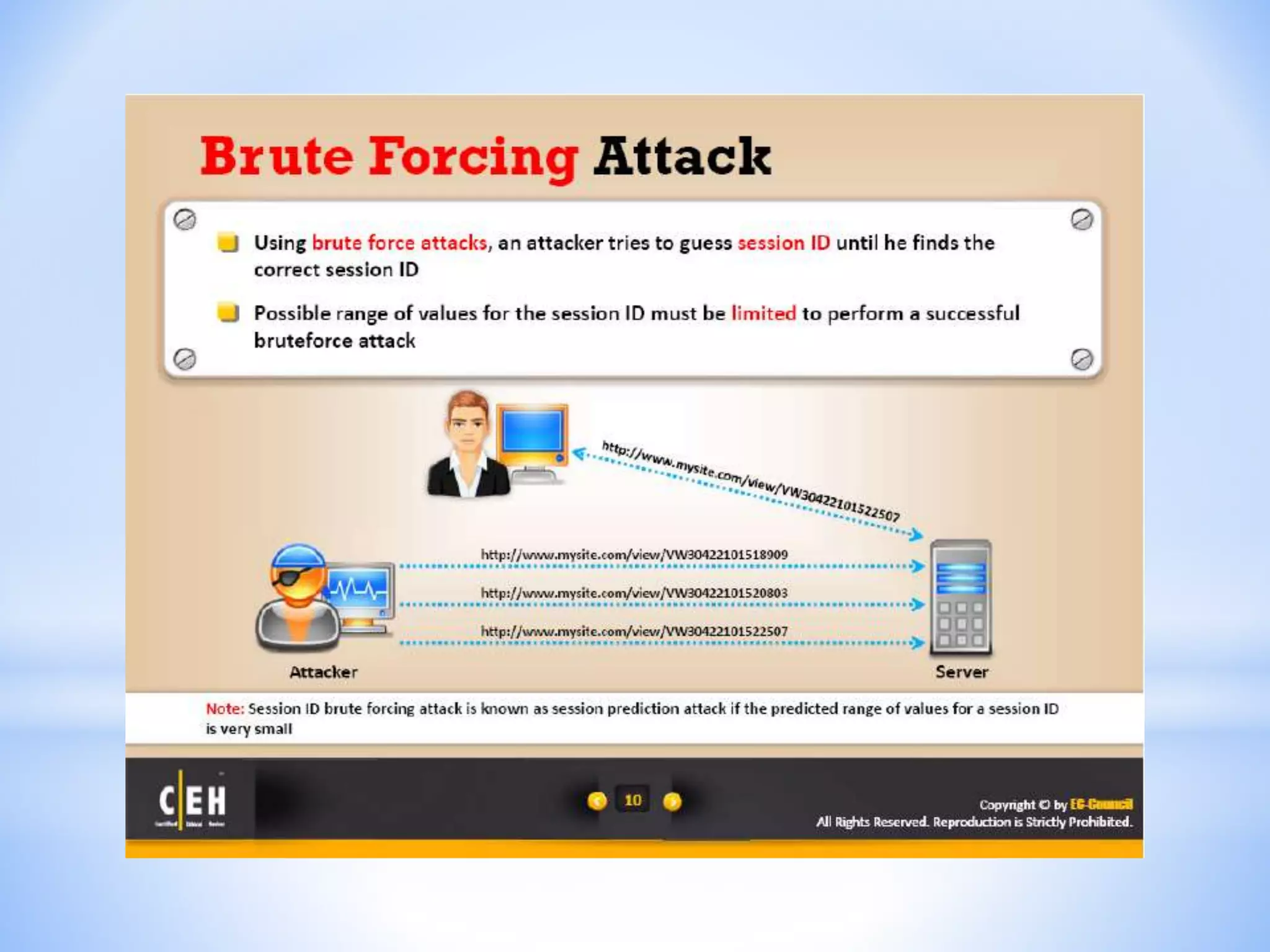 CEH - Module 11 : Session Hijacking