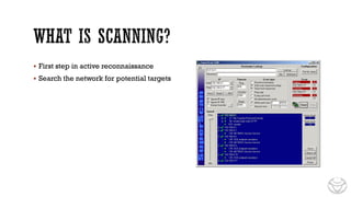 CEH Module 3 Scanning CEH V13, concepts and types | PDF