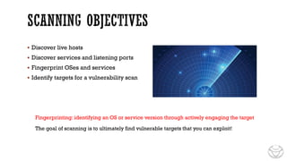 CEH Module 3 Scanning CEH V13, concepts and types | PDF