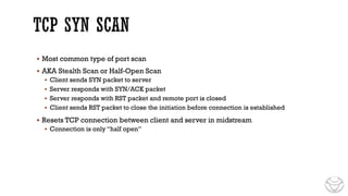 CEH Module 3 Scanning CEH V13, concepts and types | PDF