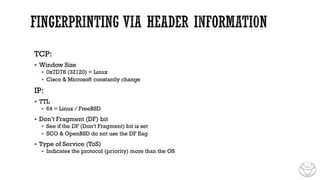 CEH Module 3 Scanning CEH V13, concepts and types | PDF