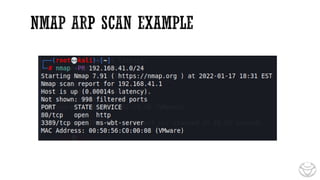 CEH Module 3 Scanning CEH V13, concepts and types | PDF