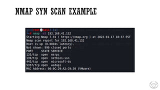 CEH Module 3 Scanning CEH V13, concepts and types | PDF