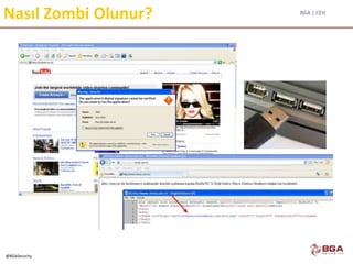 BGA | CEH
@BGASecurity
Nasıl Zombi Olunur?
 