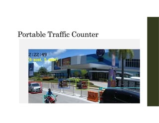 Portable Traffic Counter
 