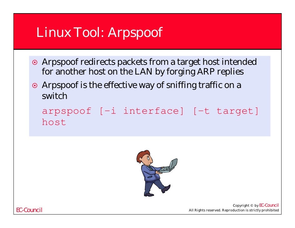 arpspoof packet capture