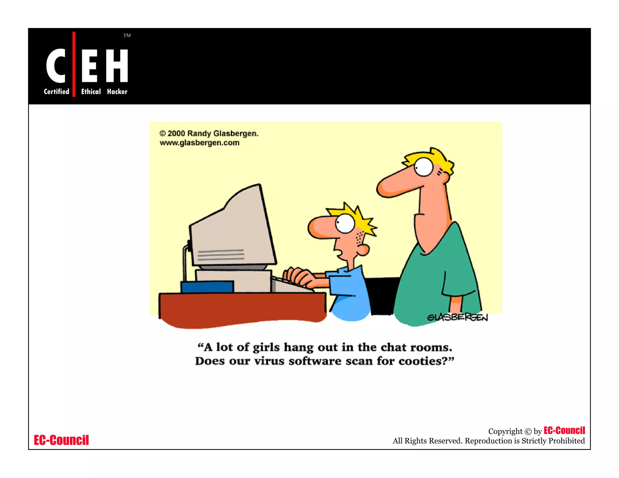 Copyright © by EC-Council
EC-Council   All Rights Reserved. Reproduction is Strictly Prohibited
 