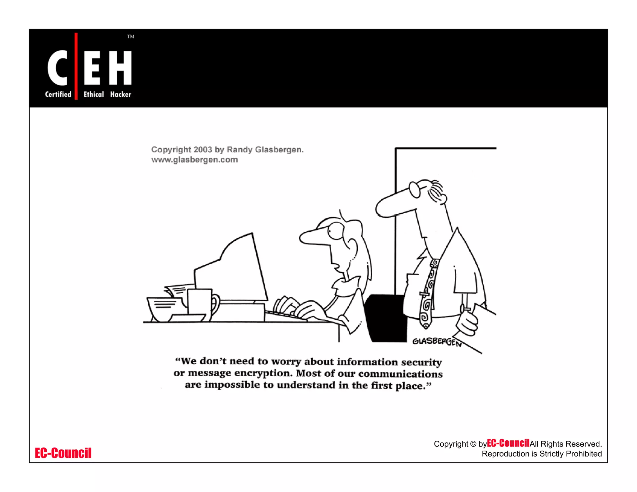 EC-Council
Copyright © byEC-CouncilAll Rights Reserved.
Reproduction is Strictly Prohibited
 