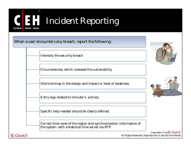 ce hv6 module 57 computer forensics and incident handling computer incident report template